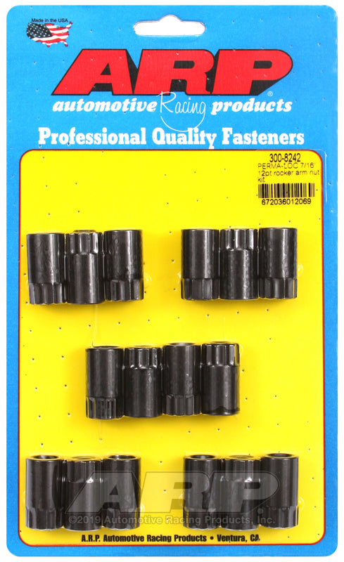 ARP Perma-Loc™ adjustable 7/16 12pt rocker arm nut kit