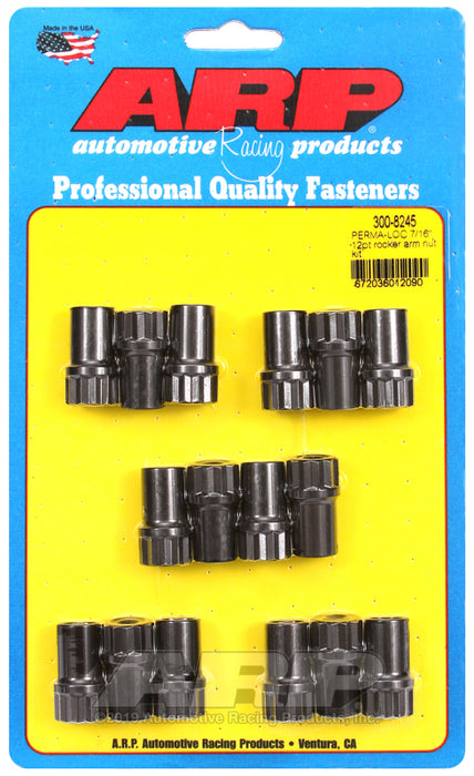ARP Perma-Loc™ adjustable 7/16 12pt rocker arm nut kit