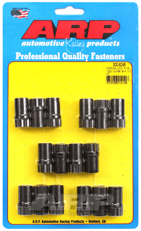 ARP Perma-Loc™ adjustable 7/16 12pt rocker arm nut kit