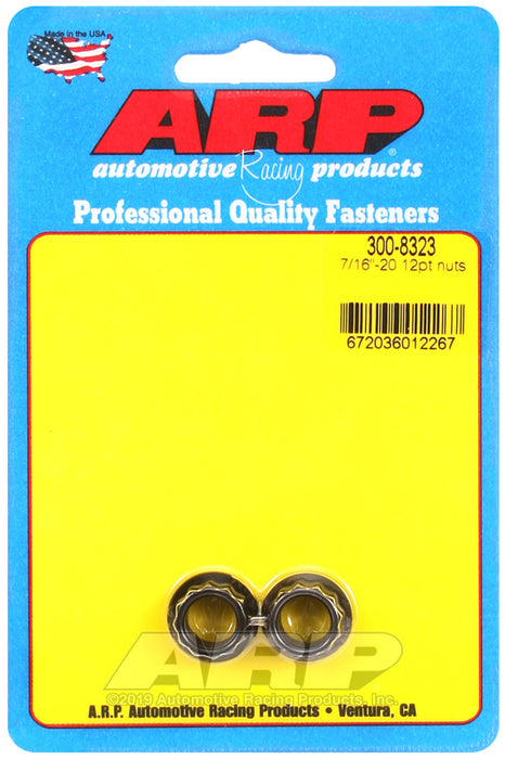 ARP 7/16-20 12pt nut kit