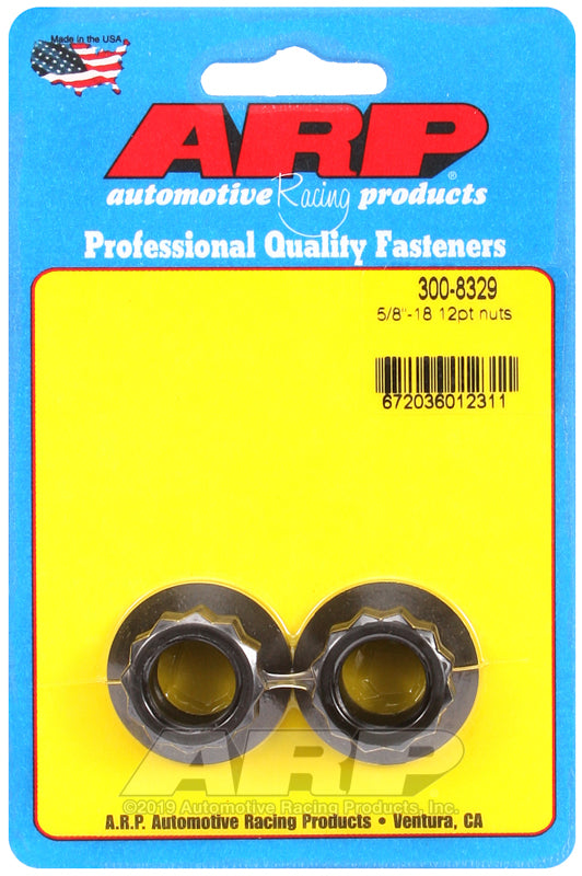 ARP 5/8-18 12pt nut kit