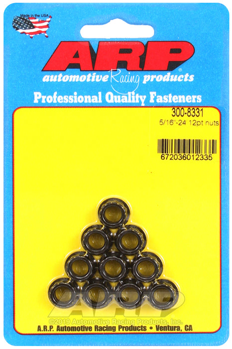 ARP 5/16-24 12pt nut kit