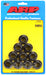 ARP 5/8-18" 12pt nut kit