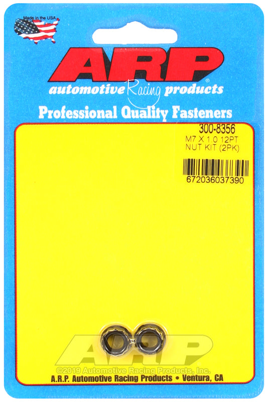 ARP M 7 X 1.00 12pt nut kit