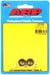 ARP 7/16-20, low head, .600 flange OD 12pt nut kit