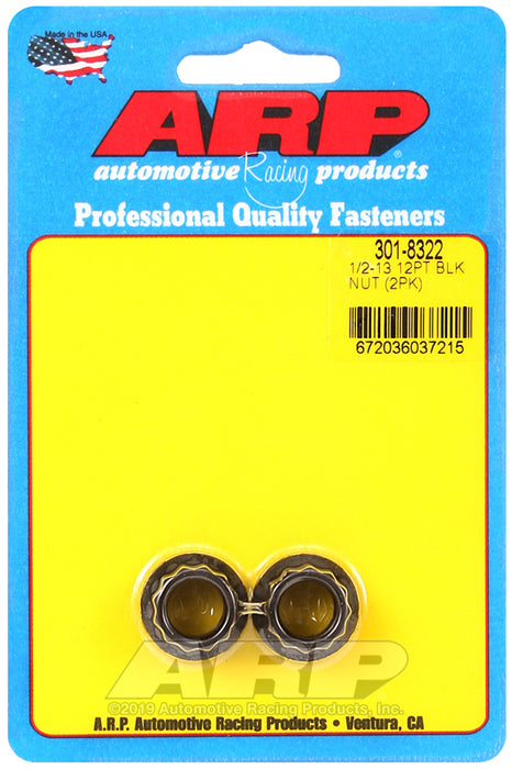 ARP 1/2-13 12pt nut kit