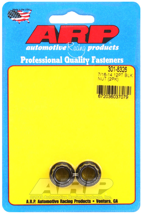ARP 7/16-14 12pt nut kit
