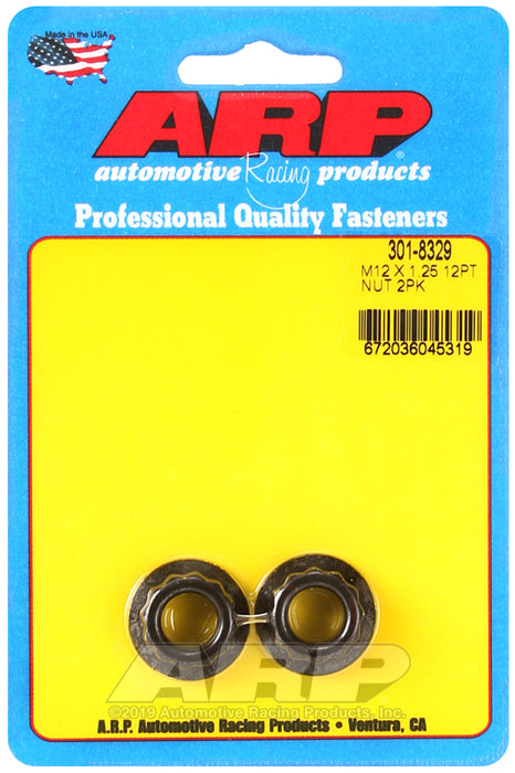 ARP M12 X 1.25 12pt nut kit