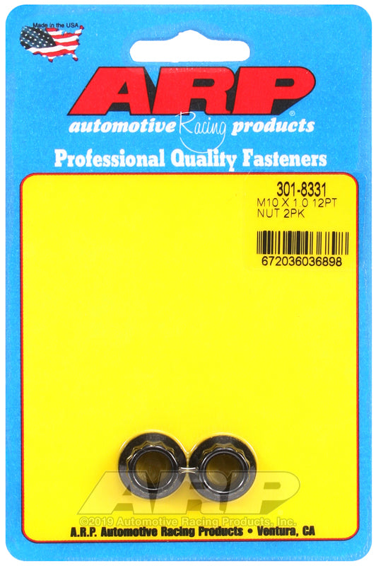 ARP M10 X 1.0 12pt nut kit