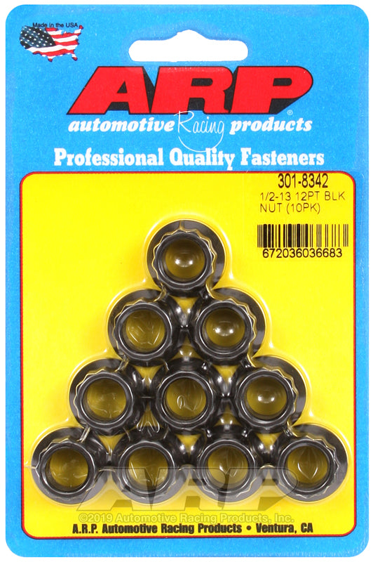 ARP 1/2-13 12pt nut kit