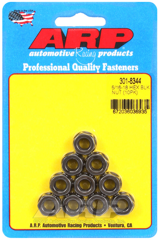 ARP 5/16-18 hex nut kit