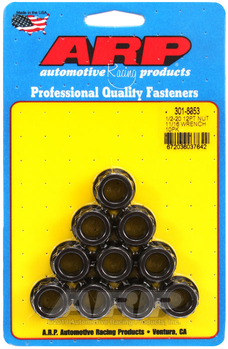ARP 1/2-20 11/16 socket 12pt nut kit