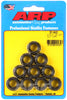 ARP M12 X 1.25 (5/8 wr) 12pt 10pc nut kit