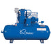 Quincy 5103D12HCA23M 10HP 120gal horizontal two-stage electric air compressor