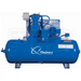 Quincy 5103D12HCA46M 10HP 120gal horizontal two-stage electric air compressor