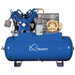 Quincy 5153D12HCB20M 15HP 120gal horizontal two-stage electric air compressor
