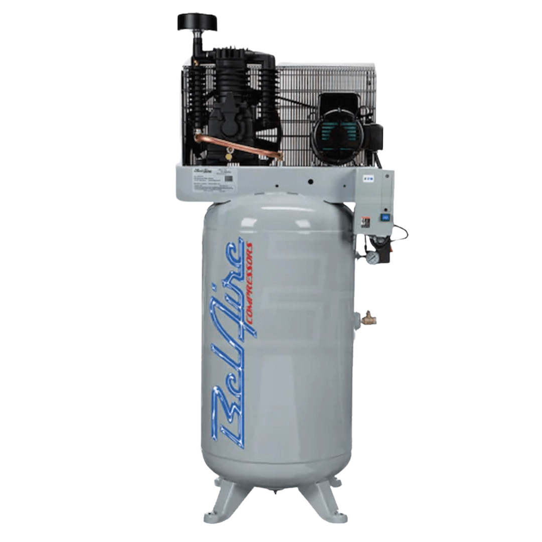 BelAire 318VL 7.5-HP 80-Gallon Two-Stage Air Compressor (208-230V 1-Phase) w/ Magnetic Starter