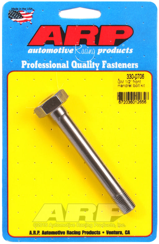 ARP GM 1/2 front Mandrel bolt