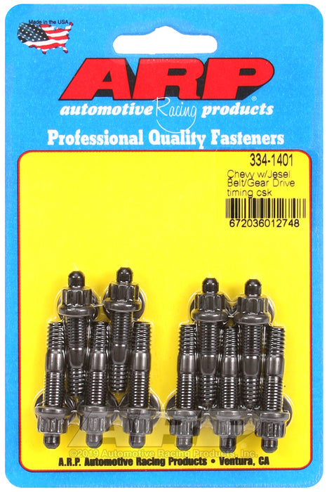 ARP Chevy, w/Jesel belt or gear drive, front cover stud kit