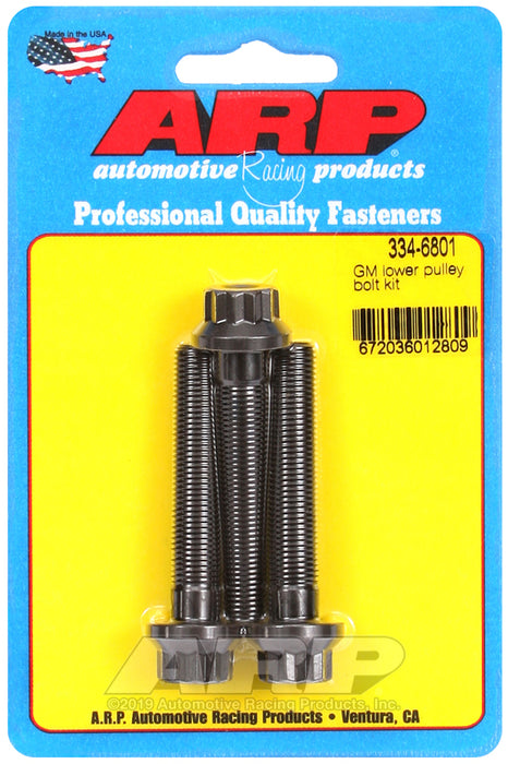 ARP GM lower pulley bolt kit