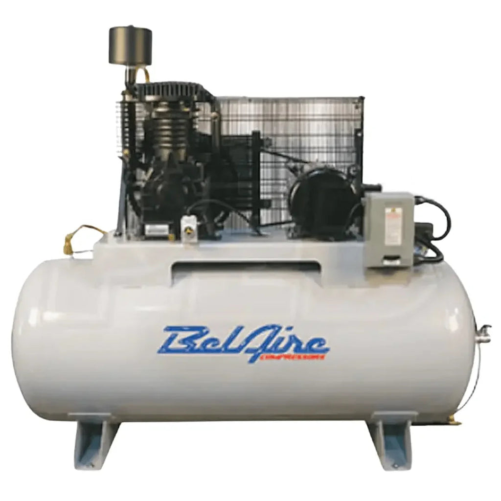 BelAire 338HL 8HP 80gal horizontal two-stage electric air compressor