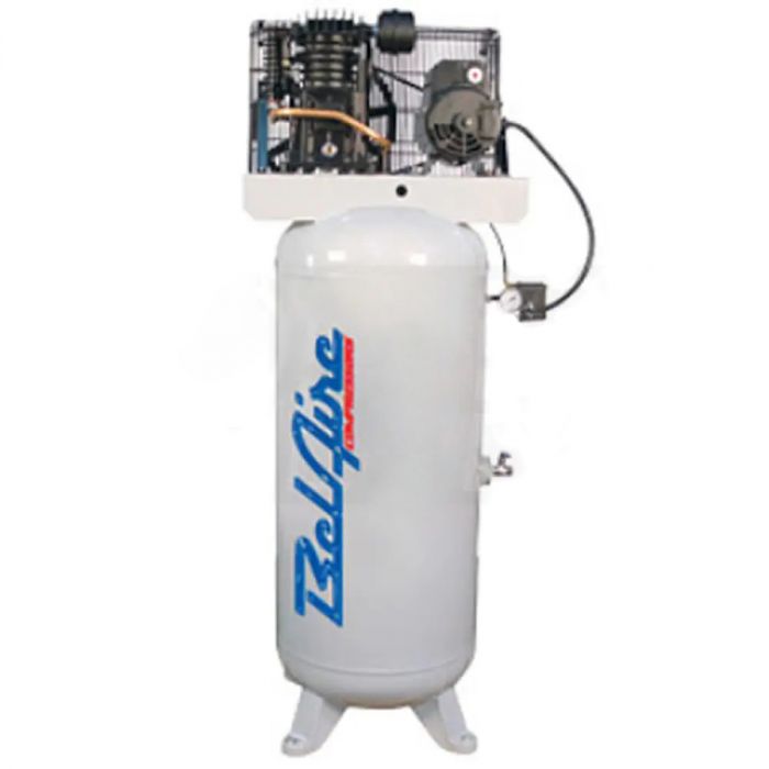 BelAire 338VL4 8HP 80gal vertical two-stage electric air compressor