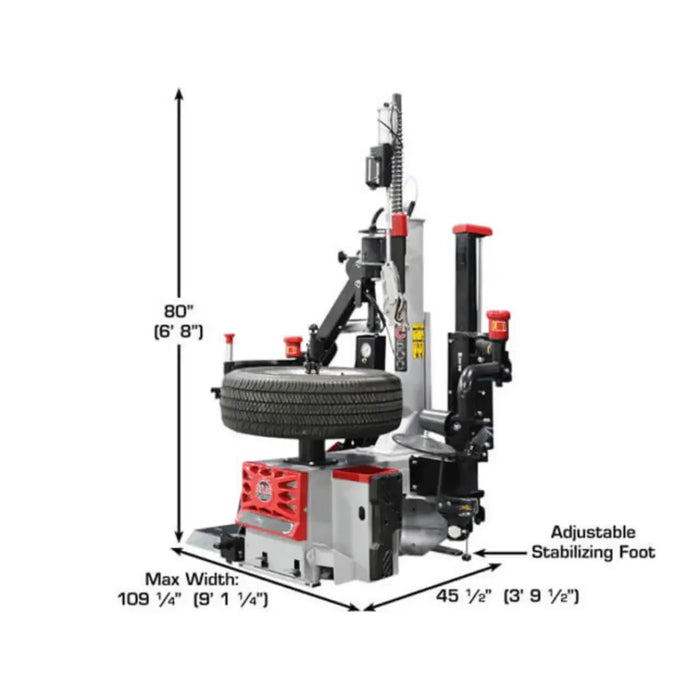 Atlas Platinum Tire Changer + PWB90XL Wheel Balancer Combo - Mechanic Super Store