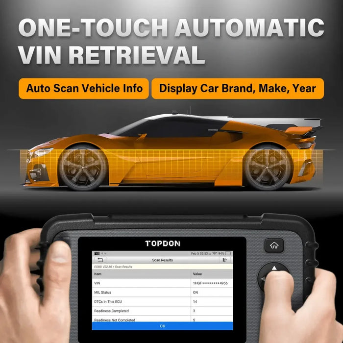 Topdon USA ArtiDiag500 Entry-Level Diagnostic Scanner - Mechanic Super Store