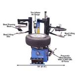 Atlas TC229 Rim-Clamp Tire Changer with Dual Arms