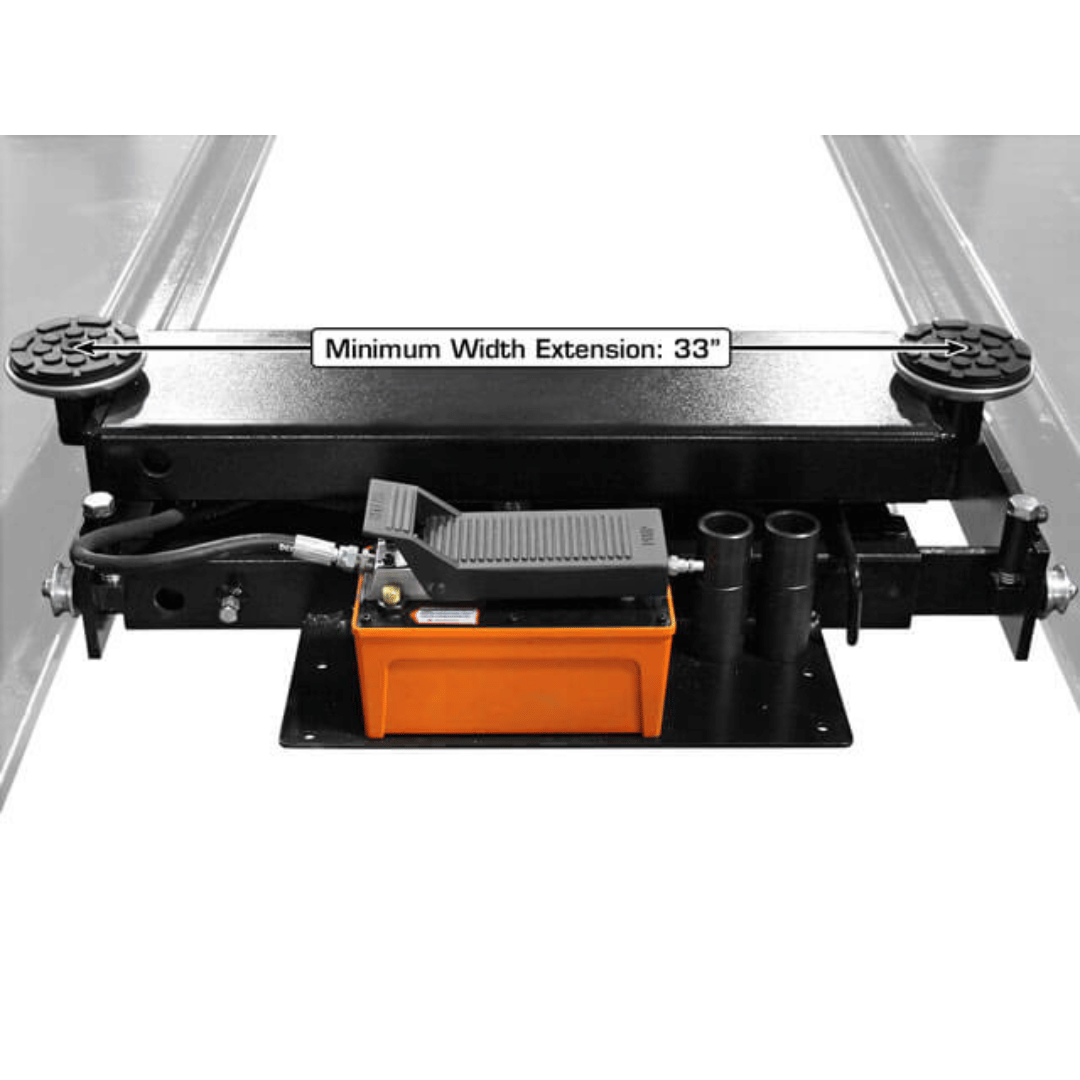 Atlas Garage PRO9000 4 Post Lift + RJ6 Rolling Jacks Combo