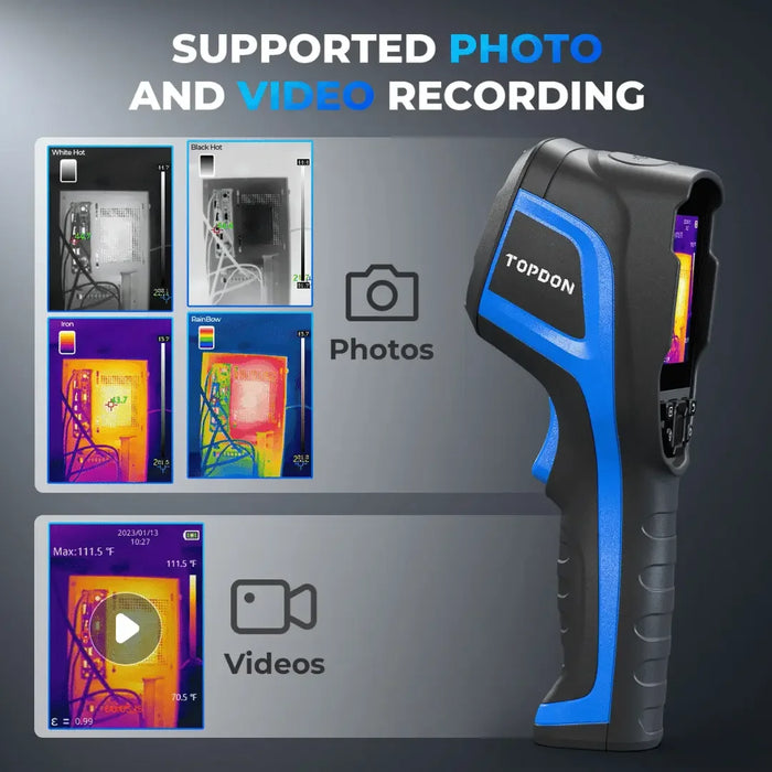 Topdon USA TC004 Handheld Portable Thermal Imaging Camera - Mechanic Super Store