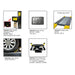 Amgo 409-DP 9,000 Lb Double Parking 4 Post Car Lift - Mechanic Super Store