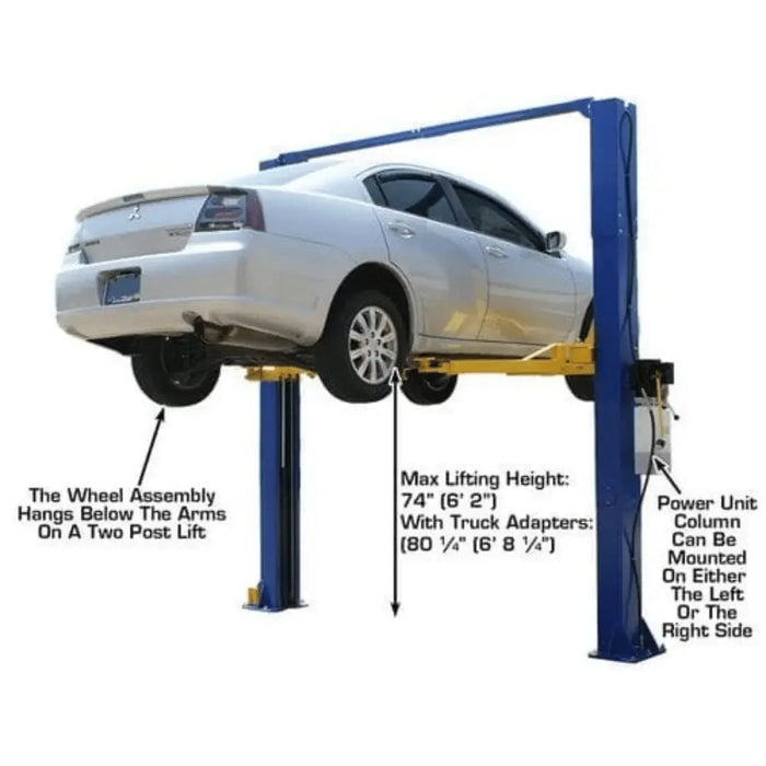 Atlas 9KOHX 9000 lb Overhead 2 Post Lift - Mechanic Super Store