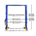 Atlas Platinum PVL12 ALI Certified Commercial Overhead 12,000 lb. Capacity 2 Post Car Lift - Mechanic Super Store