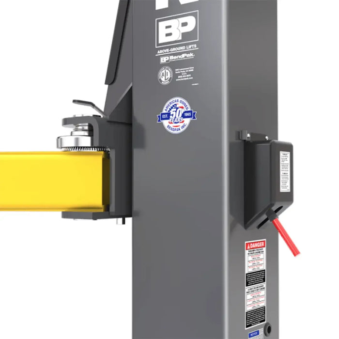 BendPak Car Lift 12APX-192 12,000-lb. Capacity 2 Post High-Rise Car Lift - Extended Height - Mechanic Super Store