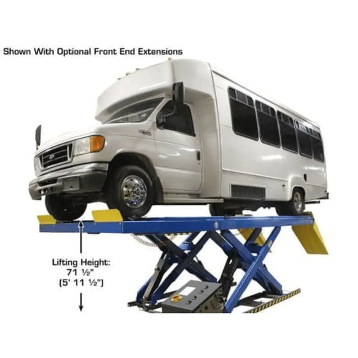 Atlas PX16A Scissor Alignment Lift and RJ8 Rolling Jack Combo - Mechanic Super Store