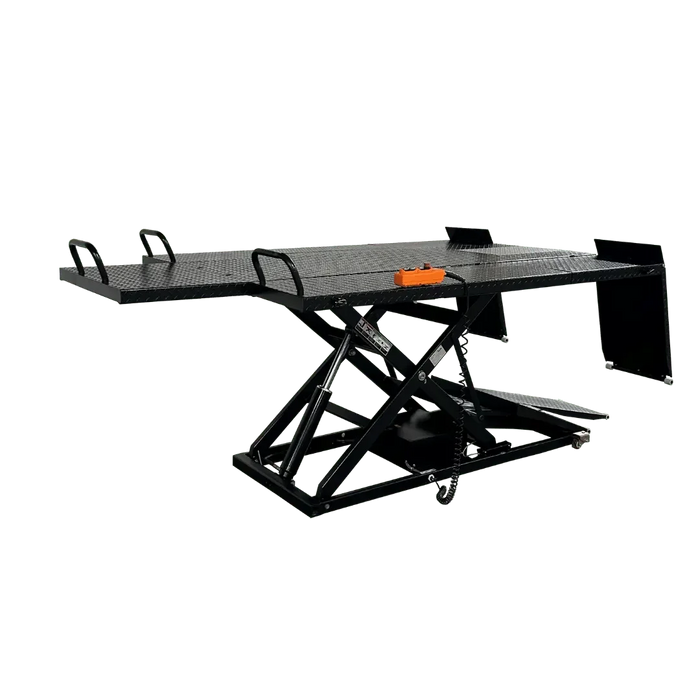 iDEAL U-2200IEH-XR-BLK Electric / Hydraulic UTV Lift Bench - Mechanic Super Store