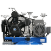 Atlas Air Force AF9-17 7.5HP 80 Gallon Two Stage Commercial Grade Air Compressor