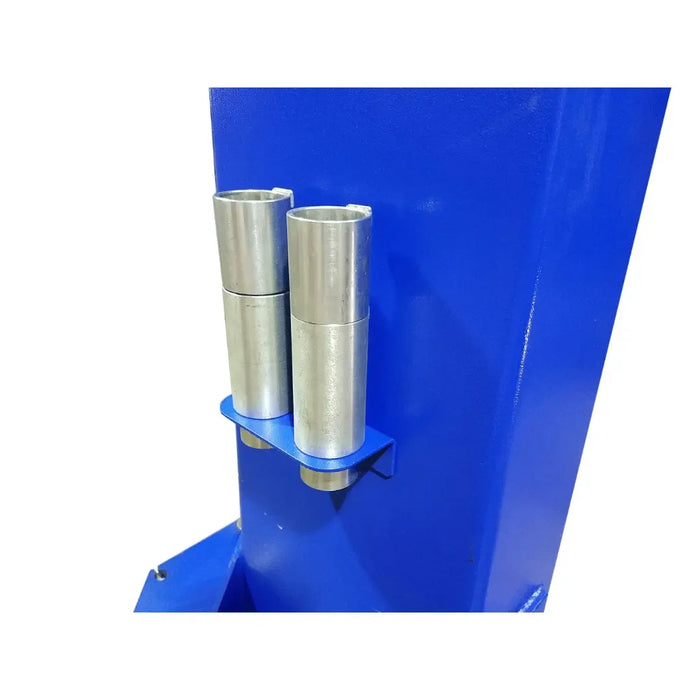 Tuxedo TP12KFX 12,000 lb 2 Post Floor Plate Lift shown up close on a white background- Mechanic Super Store