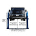 Atlas BP12000X Commercial Grade Baseplate 12,000 lb. Capacity 2 Post Lift - Mechanic Super Store