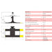 Amgo SPL-6 Single Post Parking Lift - Mechanic Super Store