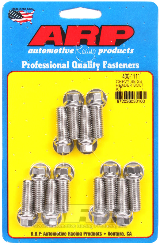 ARP SB Chevy SS hex header bolt kit