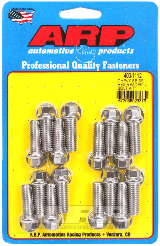 ARP BB Chevy SS hex header bolt kit