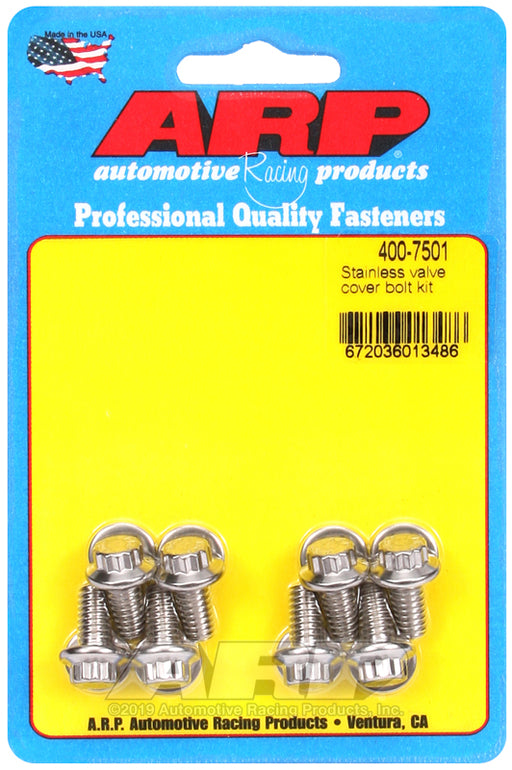 ARP SS valve cover bolt kit