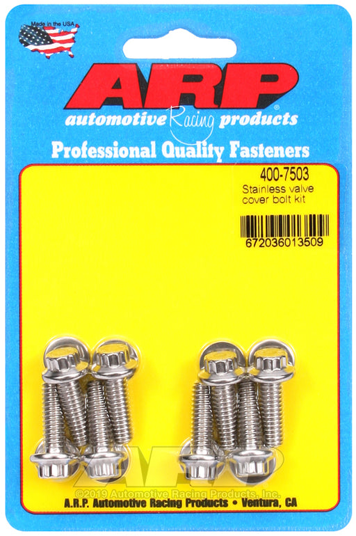 ARP SS valve cover bolt kit
