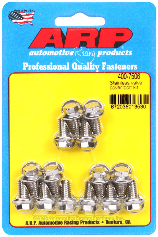 ARP SS valve cover bolt kit