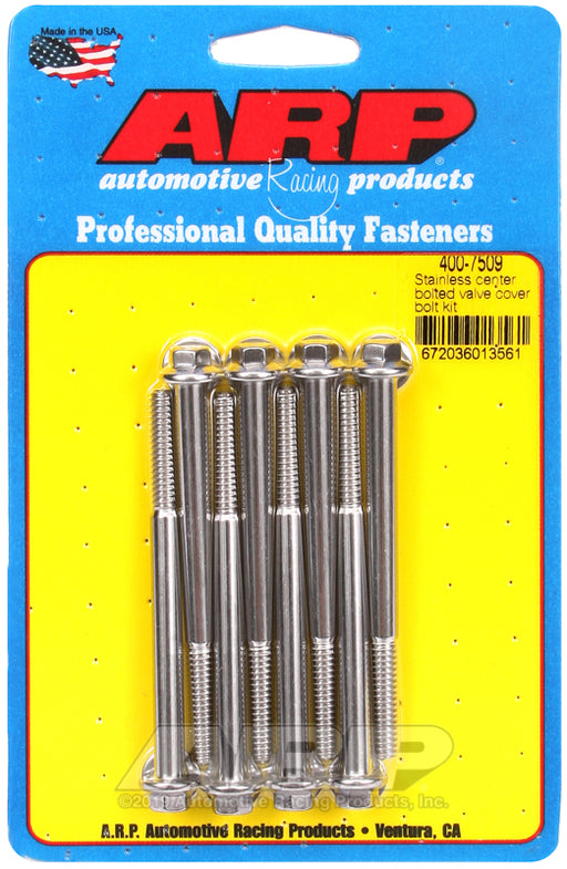 ARP SS center bolted valve cover bolt kit