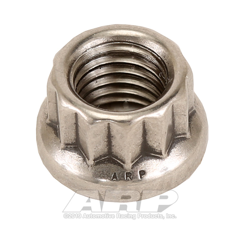 ARP M7 X 1.00 (M9 wr) SS 12pt nut kit