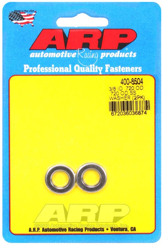 ARP 3/8ID .720OD SS washer