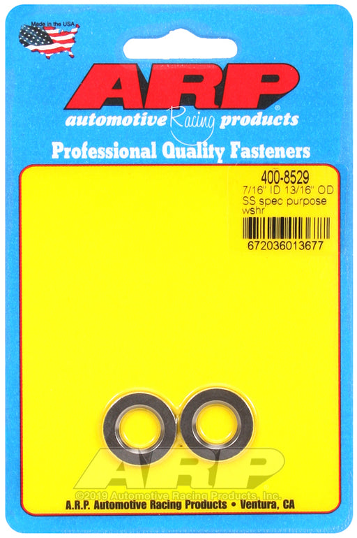 ARP 7/16ID 13/16OD SS washers